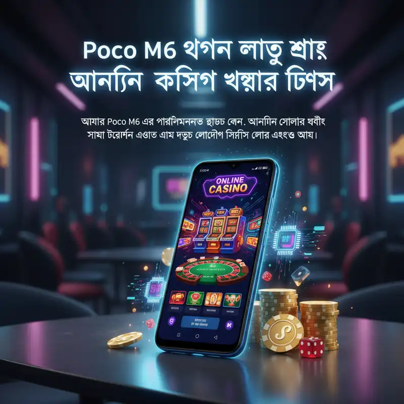 Poco M6 গেমিং স্পিড বুস্ট টিপস