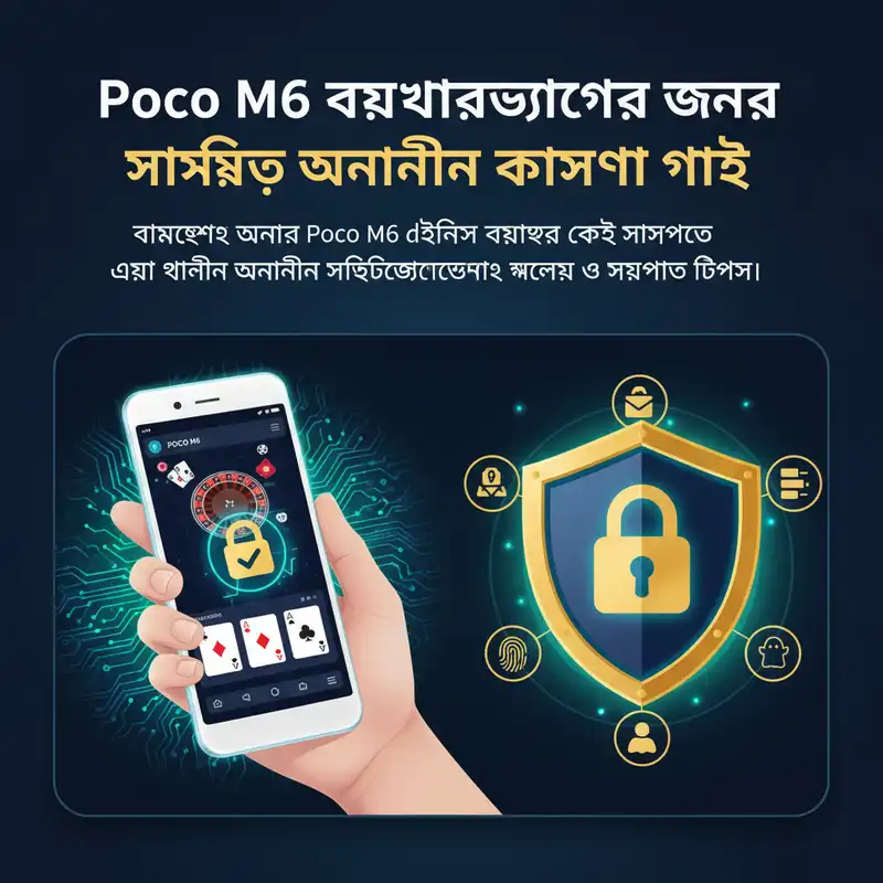 Poco M6 অনলাইন ক্যাসিনো গেমিং